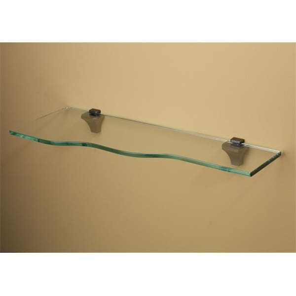 Amore Designs Amore Designs CPTSBLISSCL Concepts Bliss Clear Glass Shelf CPTSBLISSCL - main